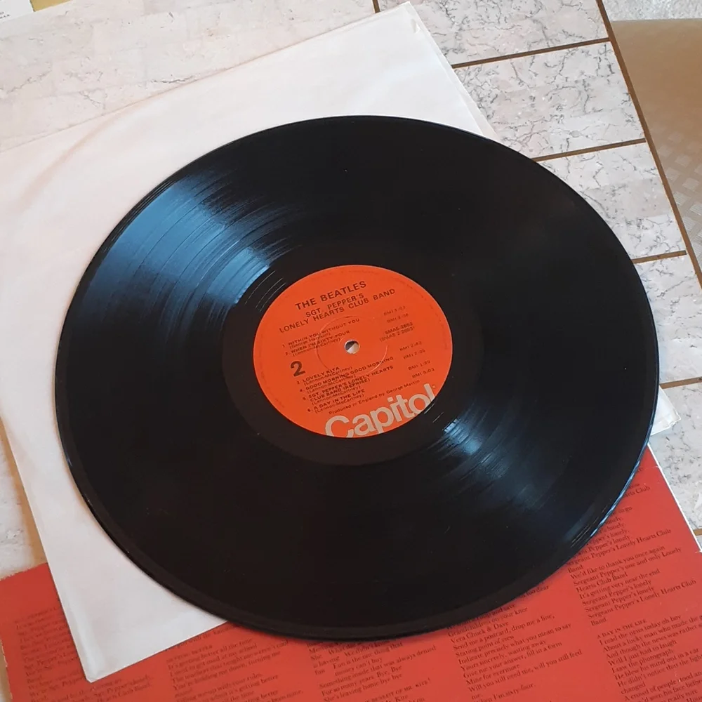 Beatles vinyl record..SGT peppers lonely hearts club band..original 1967 - Picture 8 of 16